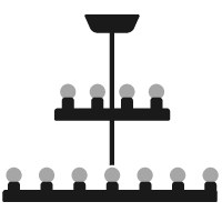 large chandelier icon