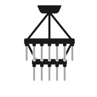medium chandelier icon