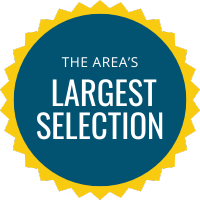 The Area's Largest Selection