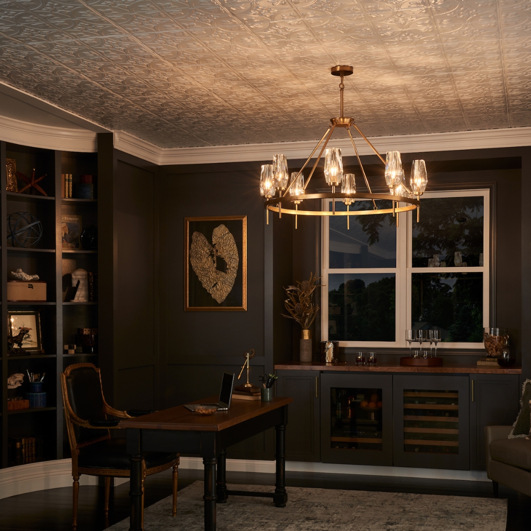 dimmable lights in den